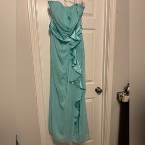 Bridesmaid dress 👗 from David’s bridal size 12.   Bolero sold separately